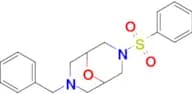 3-Benzyl-7-(phenylsulfonyl)-9-oxa-3,7-diazabicyclo[3.3.1]nonane