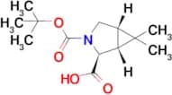 (1R,2S,5S)-6,6-Dimethyl-3-[(2-methylpropan-2-yl)oxycarbonyl]-3-azabicyclo[3.1.0]hexane-2-carboxyli…