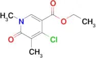 Ethyl 4-chloro-1,5-dimethyl-6-oxo-1,6-dihydropyridine-3-carboxylate