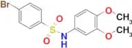 4-bromo-N-(3,4-dimethoxyphenyl)benzenesulfonamide