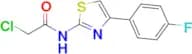 2-Chloro-N-[4-(4-fluorophenyl)-1,3-thiazol-2-yl]acetamide