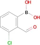 (3-Chloro-2-formylphenyl)boronic acid