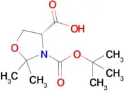 (R)-3-(tert-Butoxycarbonyl)-2,2-dimethyloxazolidine-4-carboxylic acid