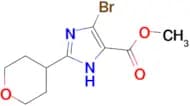Methyl 4-bromo-2-(oxan-4-yl)-1H-imidazole-5-carboxylate