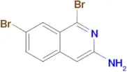 1,7-Dibromoisoquinolin-3-amine