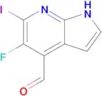 5-Fluoro-6-iodo-1H-pyrrolo[2,3-b]pyridine-4-carbaldehyde