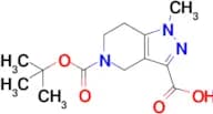 5-(tert-Butoxycarbonyl)-1-methyl-4,5,6,7-tetrahydro-1H-pyrazolo[4,3-c]pyridine-3-carboxylic acid