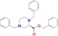 Benzyl (R)-1,4-dibenzylpiperazine-2-carboxylate