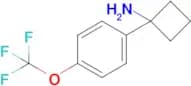 1-(4-(Trifluoromethoxy)phenyl)cyclobutan-1-amine