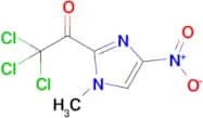 2,2,2-Trichloro-1-(1-methyl-4-nitro-1H-imidazol-2-yl)ethan-1-one