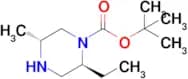 Tert-Butyl (2S,5R)-2-ethyl-5-methylpiperazine-1-carboxylate
