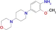2-Methoxy-4-(4-morpholinopiperidin-1-yl)aniline