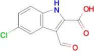 5-Chloro-3-formyl-1H-indole-2-carboxylic acid