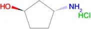 (1R,3R)-3-Aminocyclopentanol hydrochloride