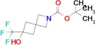 Tert-Butyl 6-hydroxy-6-(trifluoromethyl)-2-azaspiro[3.3]heptane-2-carboxylate