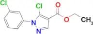 Ethyl 5-chloro-1-(3-chlorophenyl)-1H-pyrazole-4-carboxylate