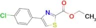 4-(4-CHLORO-PHENYL)-THIAZOLE-2-CARBOXYLIC ACID ETHYL ESTER