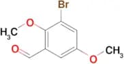 3-bromo-2,5-dimethoxybenzaldehyde