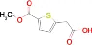 2-(5-(Methoxycarbonyl)thiophen-2-yl)acetic acid