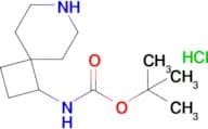 Tert-Butyl 7-azaspiro[3.5]nonan-1-ylcarbamate hydrochloride