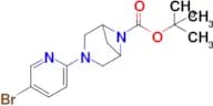 Tert-Butyl 3-(5-bromopyridin-2-yl)-3,6-diazabicyclo[3.1.1]heptane-6-carboxylate