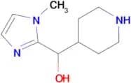 (1-Methyl-1H-imidazol-2-yl)(piperidin-4-yl)methanol