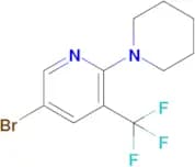 5-Bromo-2-(piperidin-1-yl)-3-(trifluoromethyl)pyridine