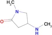 1-Methyl-4-(methylamino)pyrrolidin-2-one
