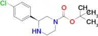 Tert-Butyl (S)-3-(4-chlorophenyl)piperazine-1-carboxylate