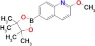 2-Methoxy-6-(4,4,5,5-tetramethyl-1,3,2-dioxaborolan-2-yl)quinoline