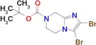 Tert-Butyl 2,3-dibromo-5,6-dihydroimidazo[1,2-a]pyrazine-7(8H)-carboxylate