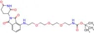 Tert-Butyl (2-(2-(2-(2-((2-(2,6-dioxopiperidin-3-yl)-1,3-dioxoisoindolin-4-yl)amino)ethoxy)ethoxy)…