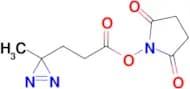 2,5-Dioxopyrrolidin-1-yl 3-(3-methyl-3H-diazirin-3-yl)propanoate