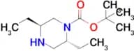 Tert-Butyl (2R,5S)-2,5-diethylpiperazine-1-carboxylate