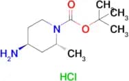Tert-Butyl (2R,4S)-4-amino-2-methylpiperidine-1-carboxylate hydrochloride