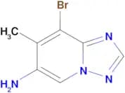 8-Bromo-7-methyl-[1,2,4]triazolo[1,5-a]pyridin-6-amine