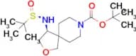 Tert-Butyl (S)-4-(((R)-tert-butylsulfinyl)amino)-2-oxa-8-azaspiro[4.5]decane-8-carboxylate