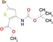 Methyl 5-bromo-3-((tert-butoxycarbonyl)amino)thiophene-2-carboxylate