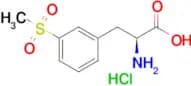 (S)-2-Amino-3-(3-(methylsulfonyl)phenyl)propanoic acid hydrochloride