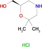 (R)-(6,6-Dimethylmorpholin-2-yl)methanol hydrochloride