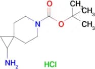 Tert-Butyl 1-amino-6-azaspiro[2.5]octane-6-carboxylatehydrochloride
