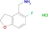 (5-Fluoro-2,3-dihydrobenzofuran-4-yl)methanamine hydrochloride