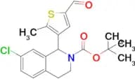 Tert-Butyl 7-chloro-1-(5-formyl-2-methylthiophen-3-yl)-3,4-dihydroisoquinoline-2(1H)-carboxylate