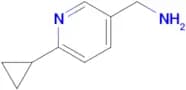 6-Cyclopropylpyridine-3-methanamine