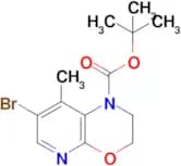 Tert-Butyl 7-bromo-8-methyl-2,3-dihydro-1H-pyrido[2,3-b][1,4]oxazine-1-carboxylate
