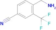 4-(Aminomethyl)-3-(trifluoromethyl)benzonitrile