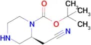 Tert-Butyl (S)-2-(cyanomethyl)piperazine-1-carboxylate