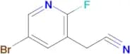2-(5-Bromo-2-fluoropyridin-3-yl)acetonitrile