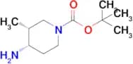 Tert-Butyl (3R,4S)-4-amino-3-methylpiperidine-1-carboxylate