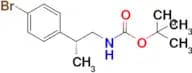 Tert-Butyl (R)-(2-(4-bromophenyl)propyl)carbamate